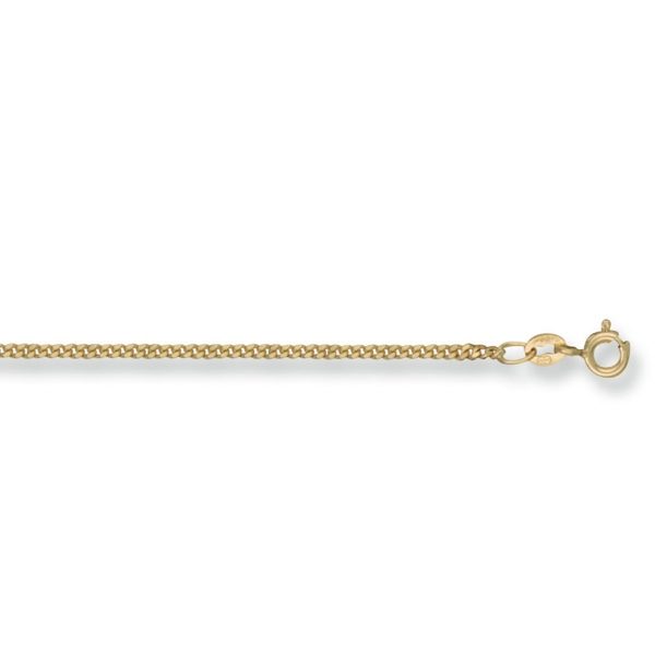 9 Carat Yellow Gold Classic Curb Chain