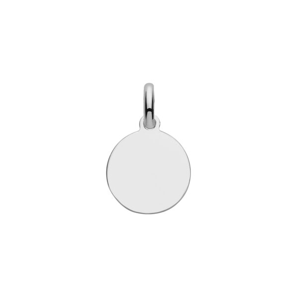sterling silver small tag charm