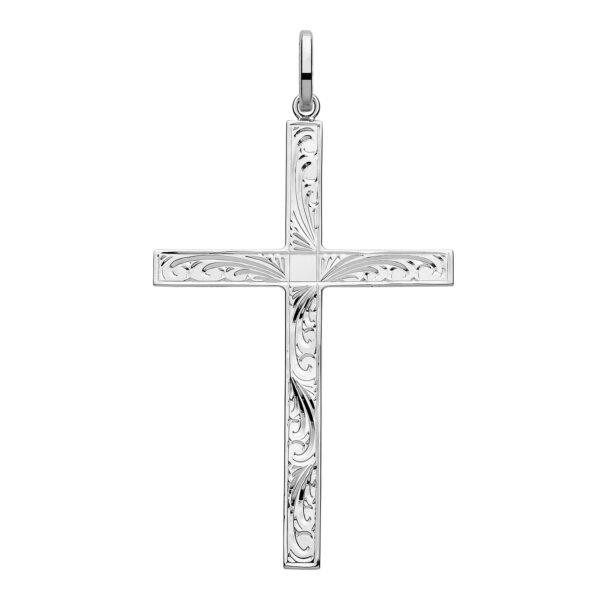 silver fancy cross