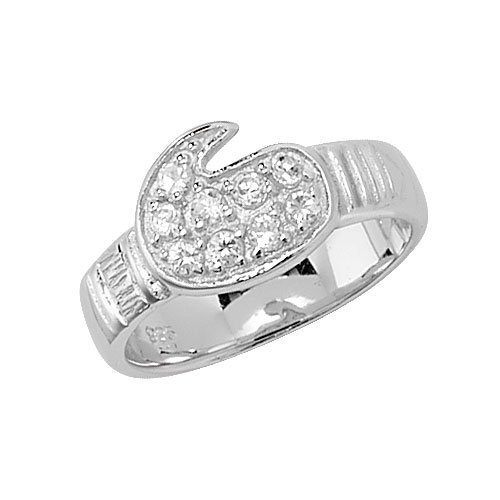 sterling silver boxing glove ring