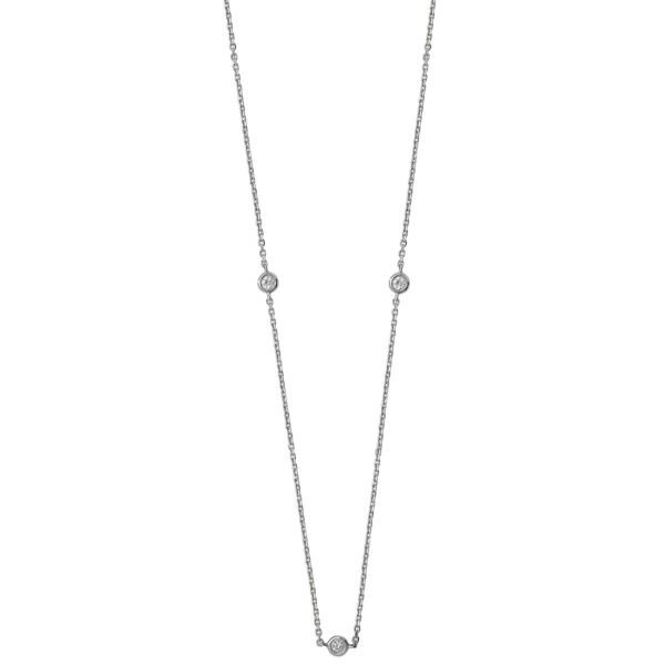 9 carat diamond necklet