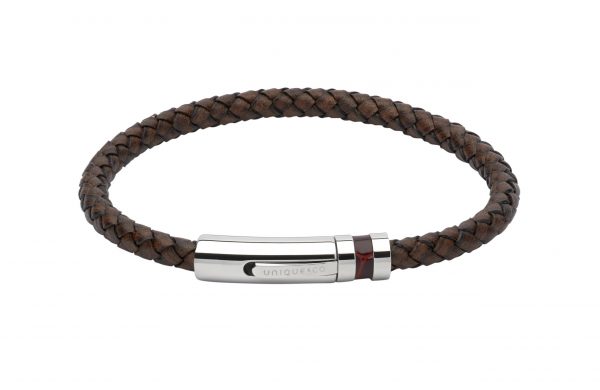 leather antique dark brown bracelet