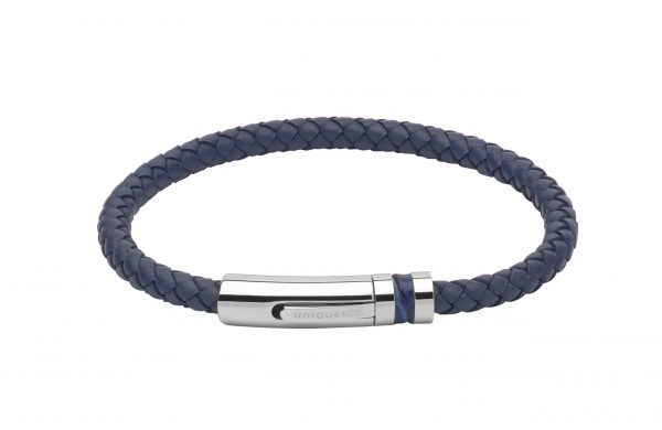 leather blue bracelet
