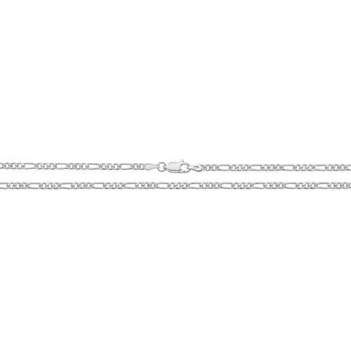 sterling Silver Figaro Chain anklet