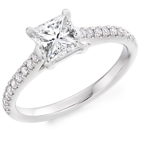 princess cut diamond ring