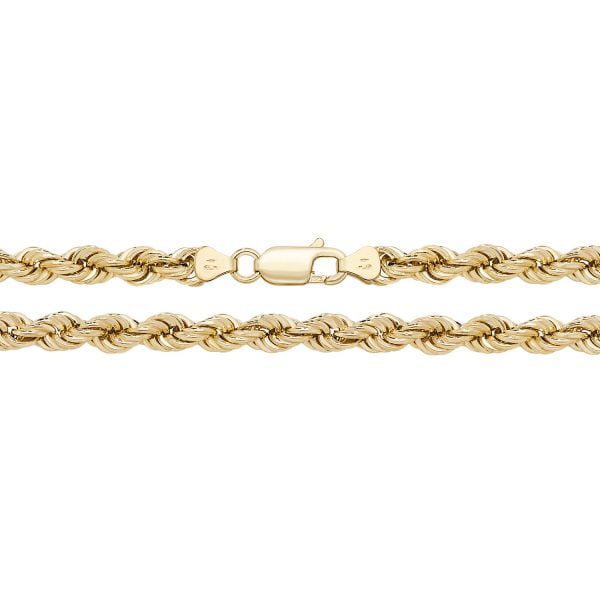 9 carat gold rope chain