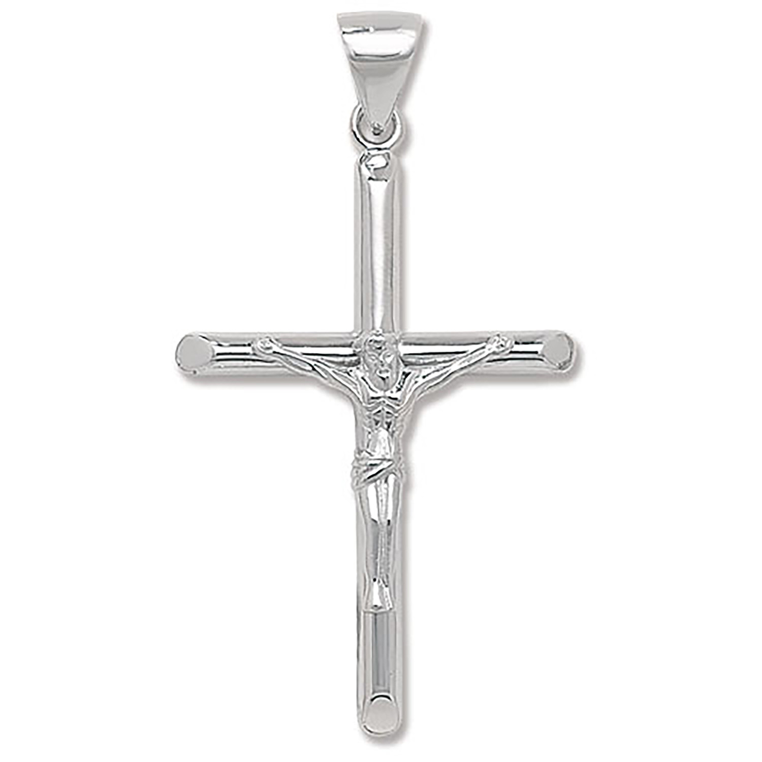 Sterling Silver Crucifix - Northumberland Goldsmiths