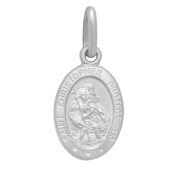 Silver st christopher